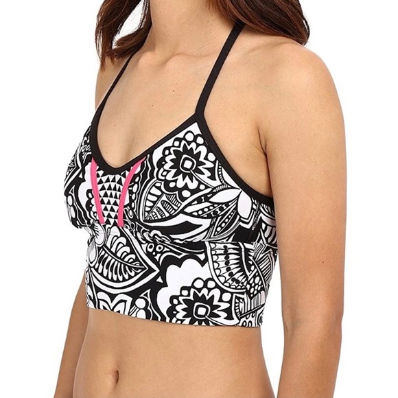 NWT Trina‎ Turk Recreation Pop Tropics Crop Bra - Picture 2 of 8
